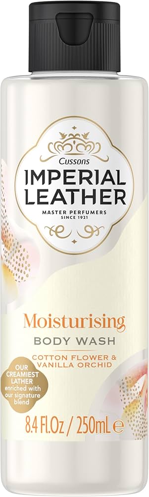 Imperial Leather Moisturizing Body Wash Cotton Flower & Vanilla Orchid Scent - Vegan