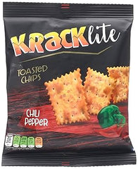 KRACKLITE TOASTED CHIPS CHILLI PEPPER 26GM