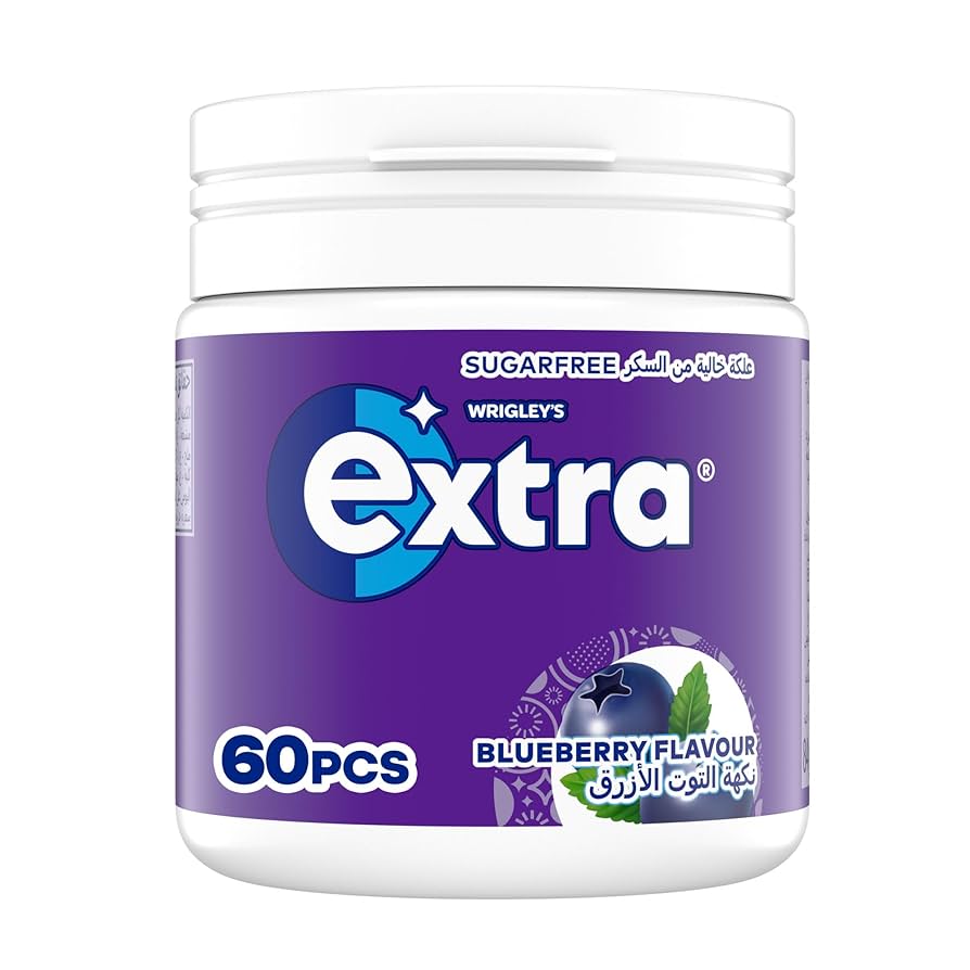 Extra Chewing Gum Blueberry Flavor 60Per Packet