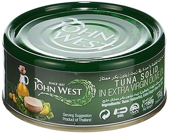 John West Solid Tuna In Extra Virgin Olive Oil 160gm