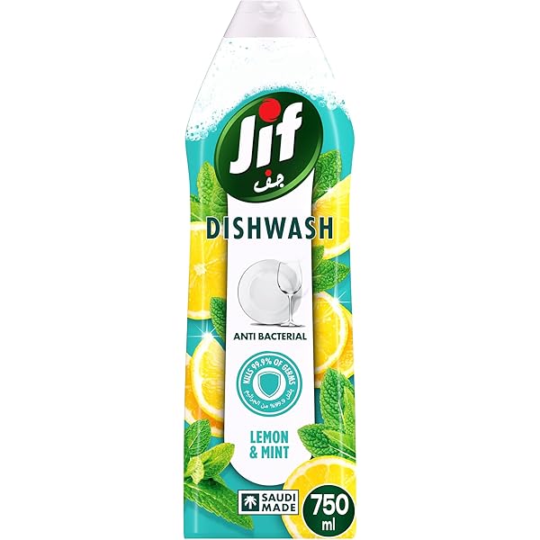 Jif Power Fresh Toilet Cleaner Lemon & Pine Scent 500ml