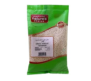 N\TURE CHOICE URAD DAL WHITE 500G