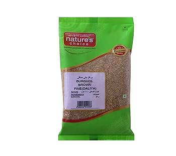 Nature Choice Burghol Brown Fine(Daliya)500gm