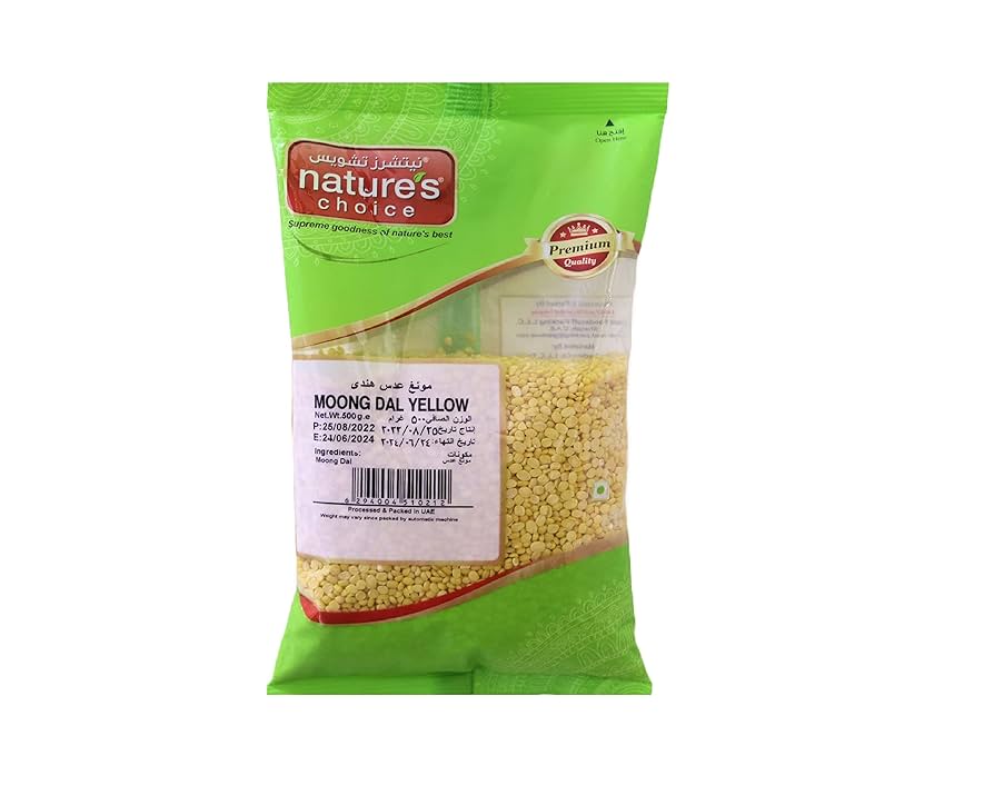 NATURE CHOICE MOONG DAL YELLOW 500G