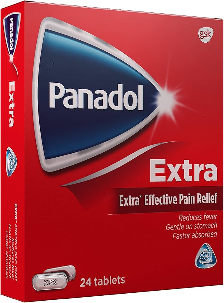 Panadol Extra For Effective Relief Of Pain & Fever 24 Pcs