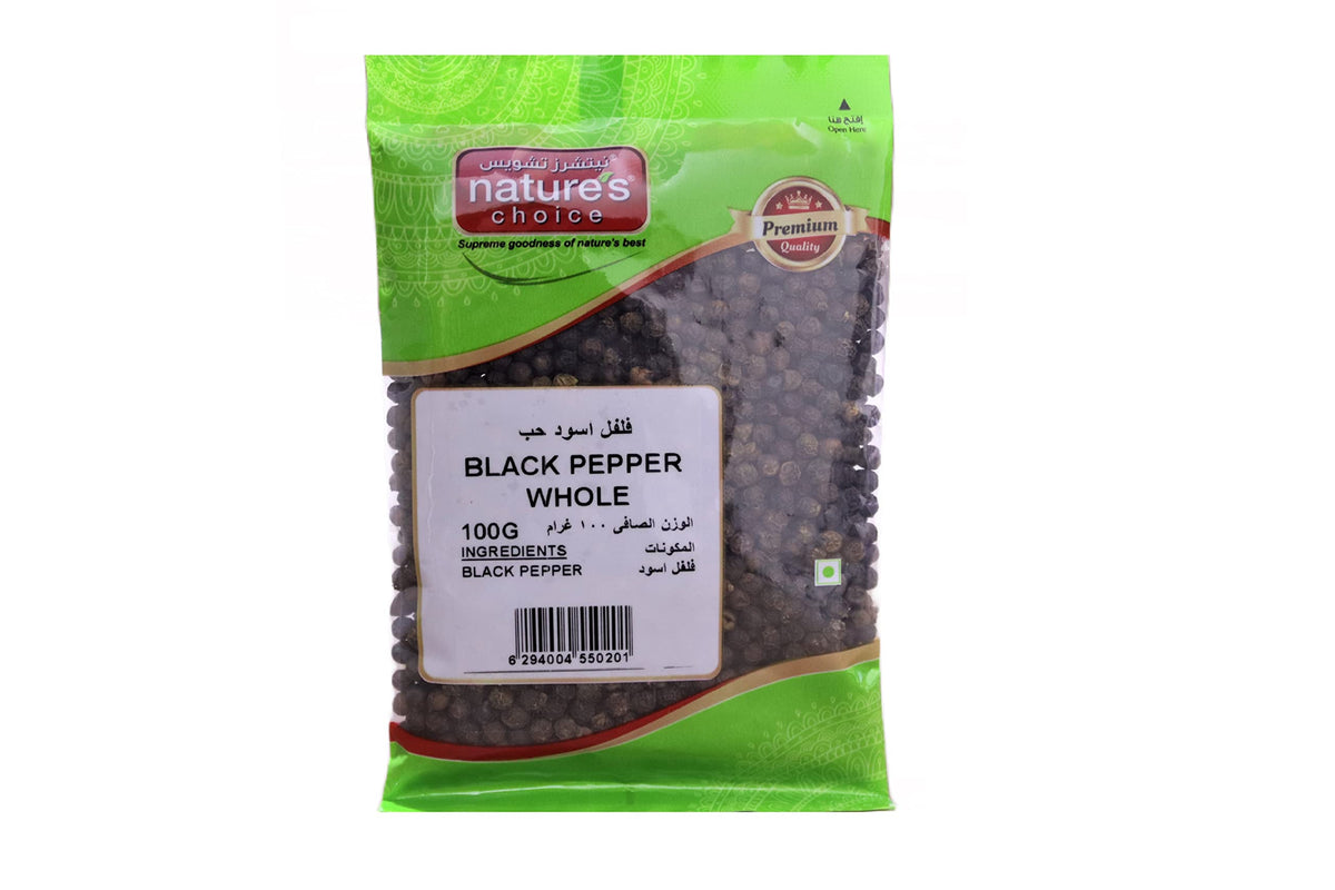 Nature Choice Black Pepper Whole 100gm