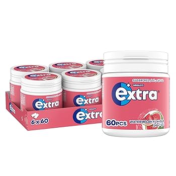 Extra Chewing Gum Watermelon Flavor 60S