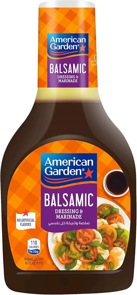 AMERICAN GARDEN BALSAMIC DRESSING&MARINADE 473ML