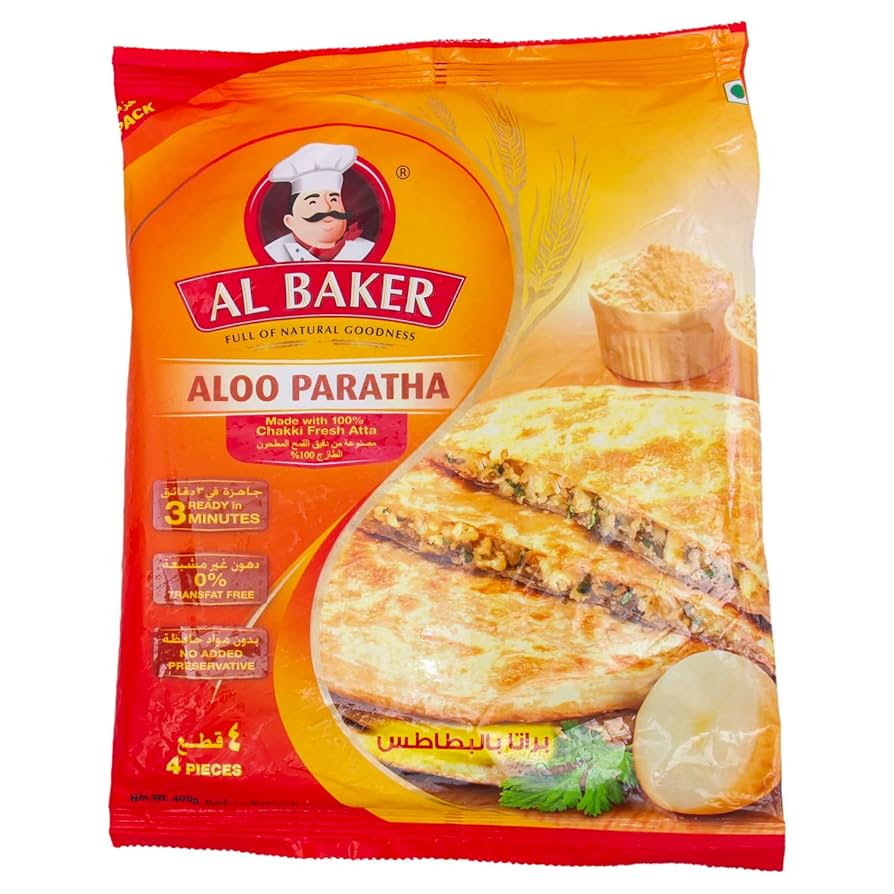 AL BAKER ALOO PARATHA 400G
