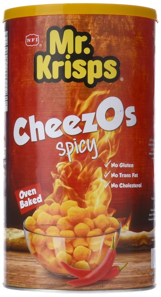 Mr. Krisps Cheezos Baked Spicy Cheese Balls 80GM