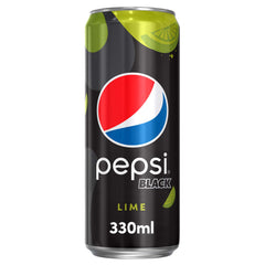 Pepsi Black Lime No Sugar 330ml