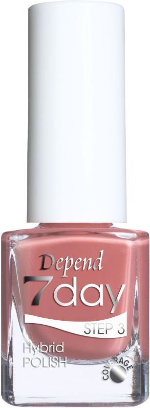 Depend 7 Day Hybrid Nail Polish Exhale Hate 7235 5ml