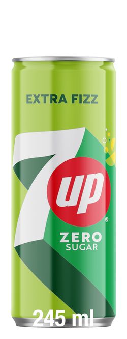 7Up Zero Suger Free 245ml