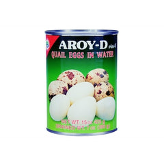 AROY-D QUAIL EGGS IN WATER 425G