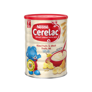 Cerelac Infant Cereal With Milk, Wheat & Fruits (6+ Months) 1kg