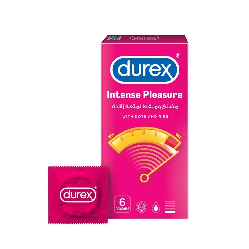 DUREX INTENSE PLEASURE 6 CONDOMS