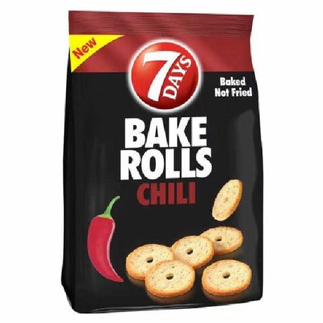 7 Day Bake Rolls Chilli 60Gm