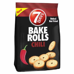 7 Day Bake Rolls Chilli 60Gm
