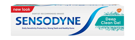 Sensodyne Tooth Paste Deep Clean Gel 75ml