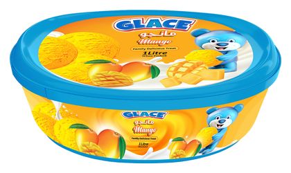 Glace Mango Ice Cream 1 Ltr