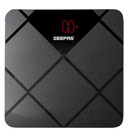 Geepas Multi-Purpose Digital Body Scale - Black, Gbs46523Uk