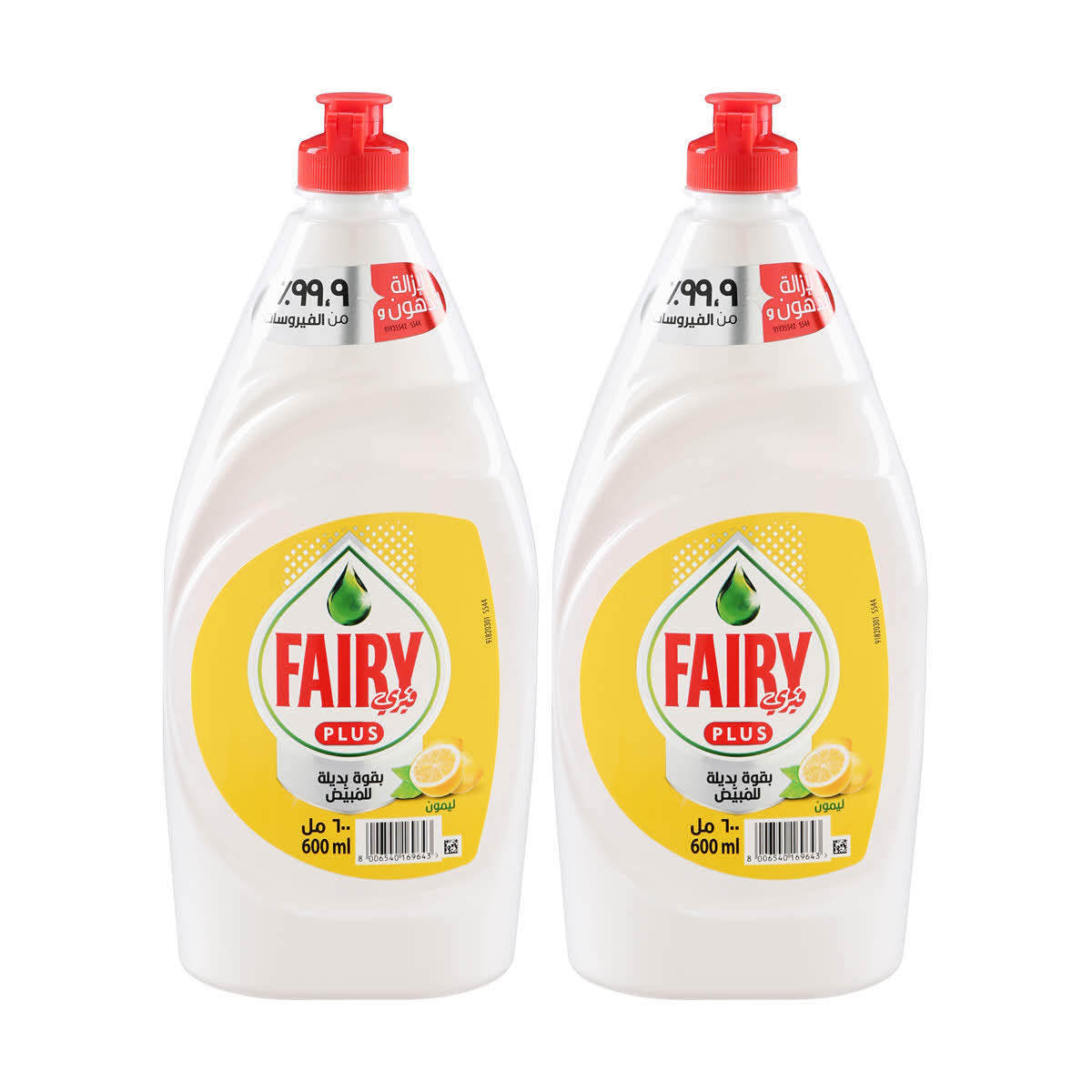 FAIRY CORE PLUS LEMON 600MLX2 PC OTR