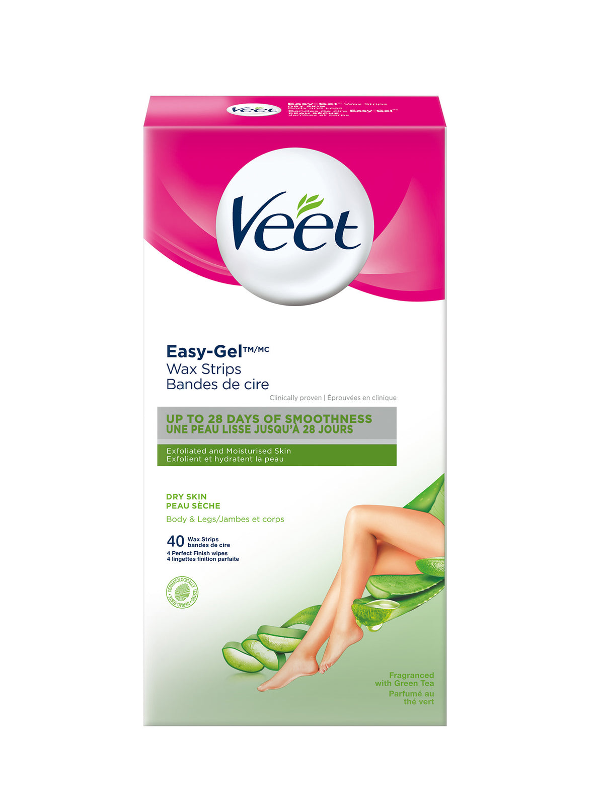 VEET EASY GEL WAX STRIPES