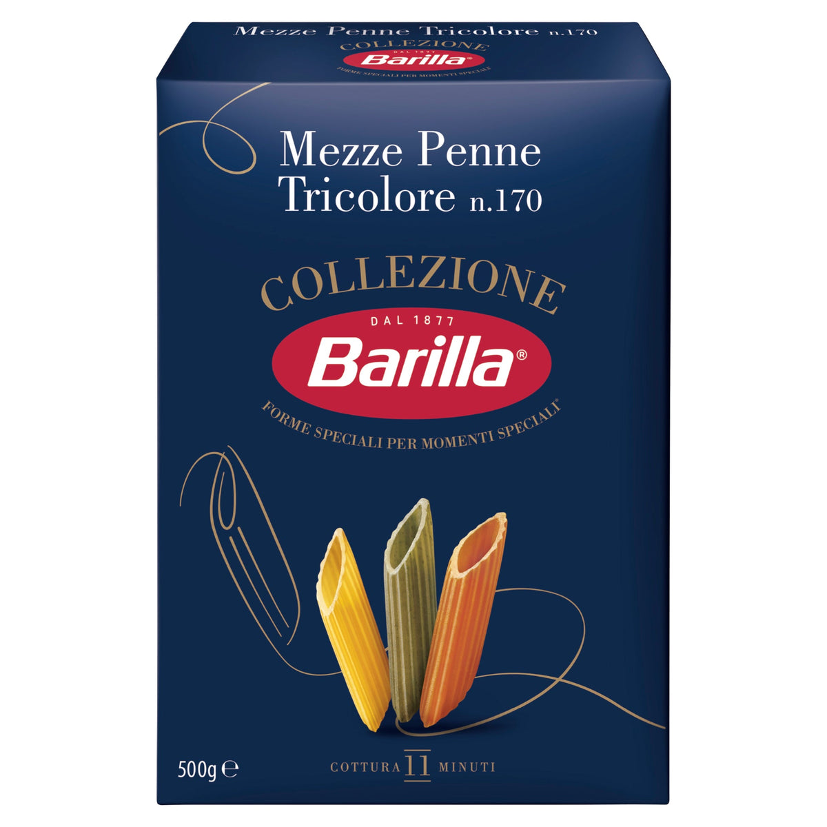 Barilla Collezione Penne Tricolore 500g
