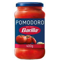 Barilla pomodoro pasta sauce with italian tomato - gluten free, no added preservatives