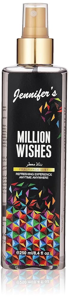 Jennifer's Million Wishes Fragrance Body Mist 250ML