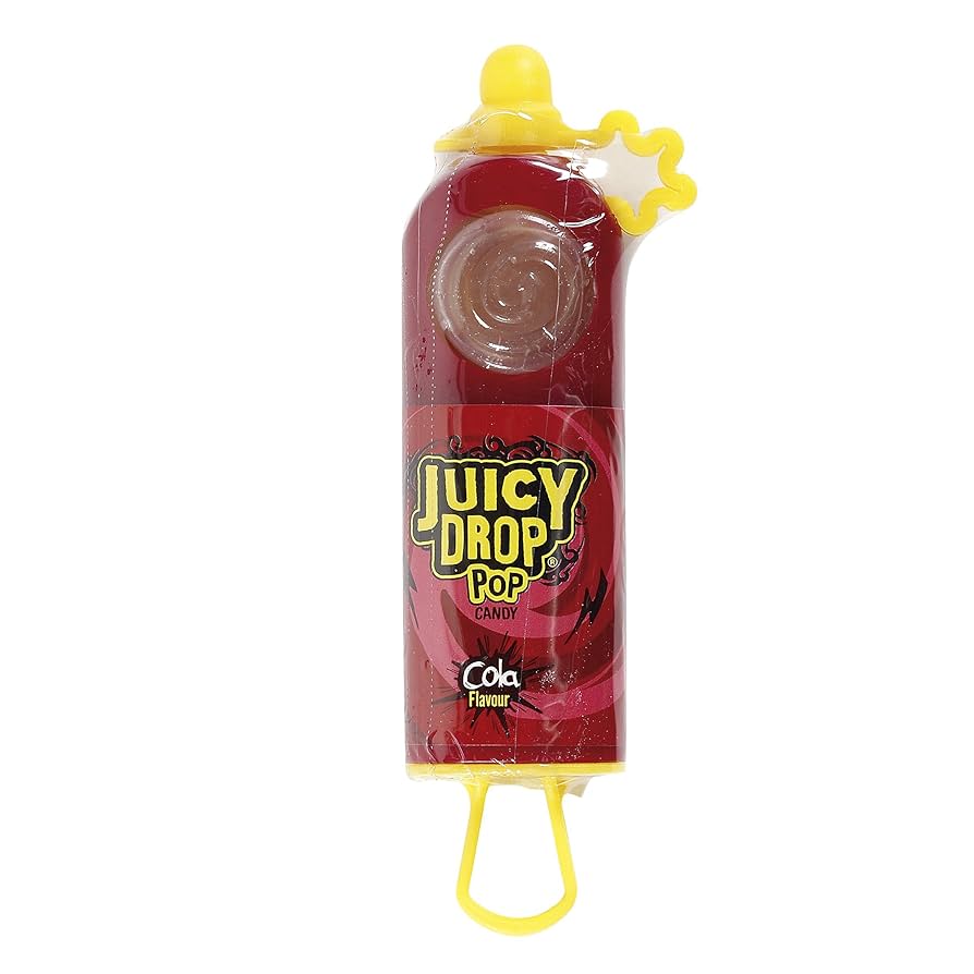 Juicy Drop Pop Candy Strawberry Flavor 26gm