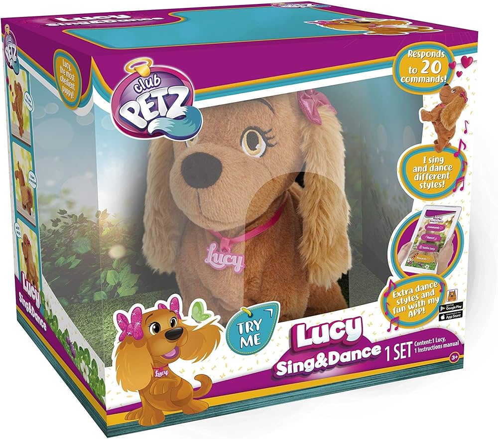 Club Petz Lucy Sing & Dance Interactive Toy 1pcs