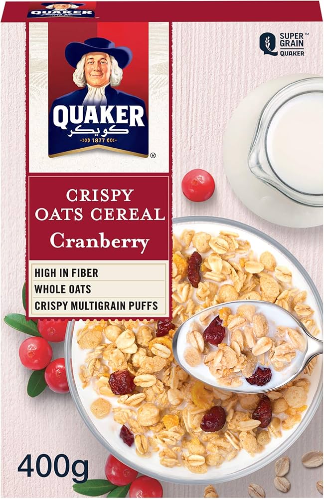 Quaker Oats Crispy Cereal 400g