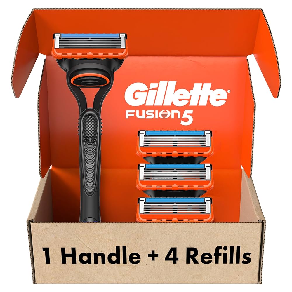 GILLETTE FUSION5 POWER BLADE 4'S