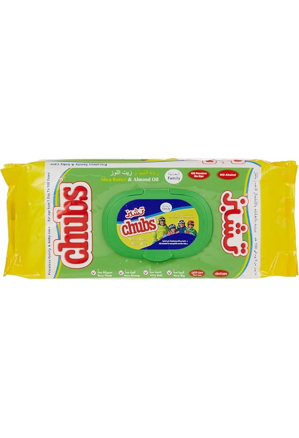 CHUBS 5 WET WIPES ALOE EXTRACT