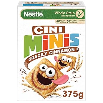 NESTLE CINI MINIS CRAZILY CINNAMON 375G
