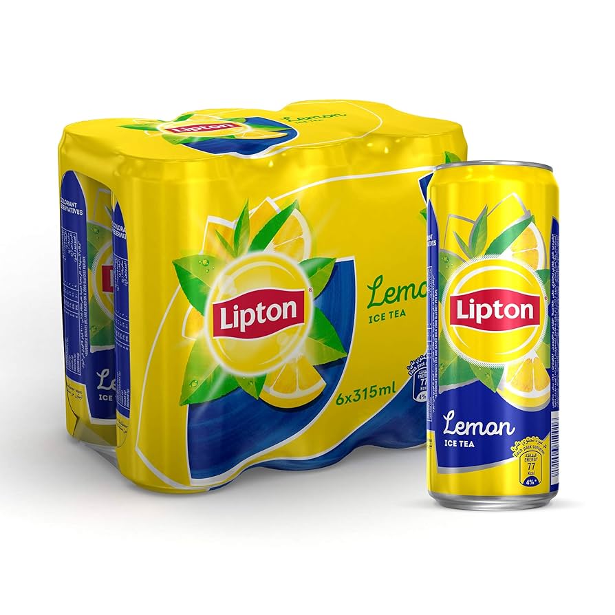 LIPTON LEMON TEA 315ML X1