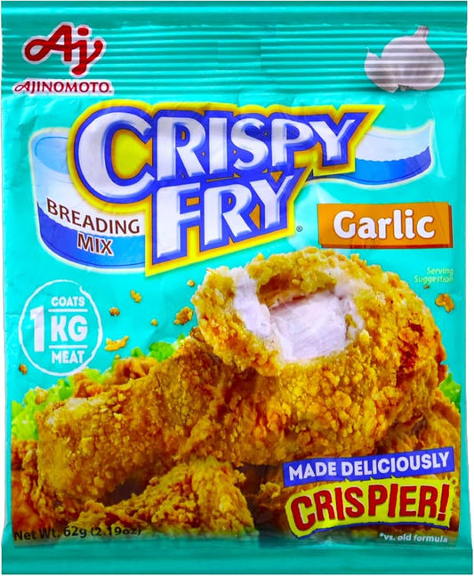 Ajinamoto Crispy Fry Breading Mix 62gm Garlic