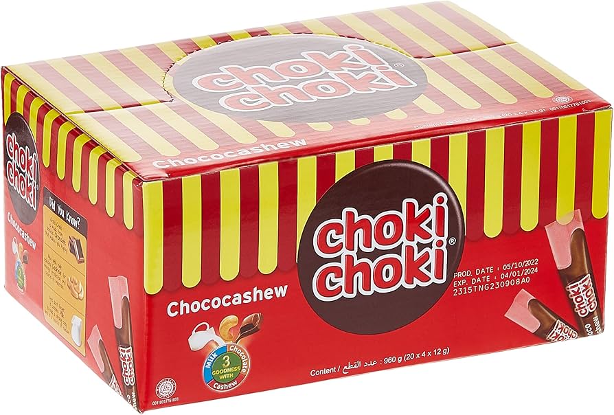 4 PCS PACK CHOKI CHOKI CHOCOLATE12GM