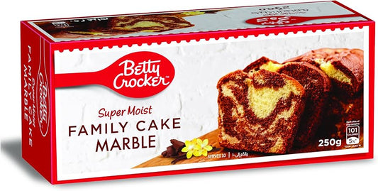 Betty Crocker Super Moist Marble Family Cake - Artificial Color Free