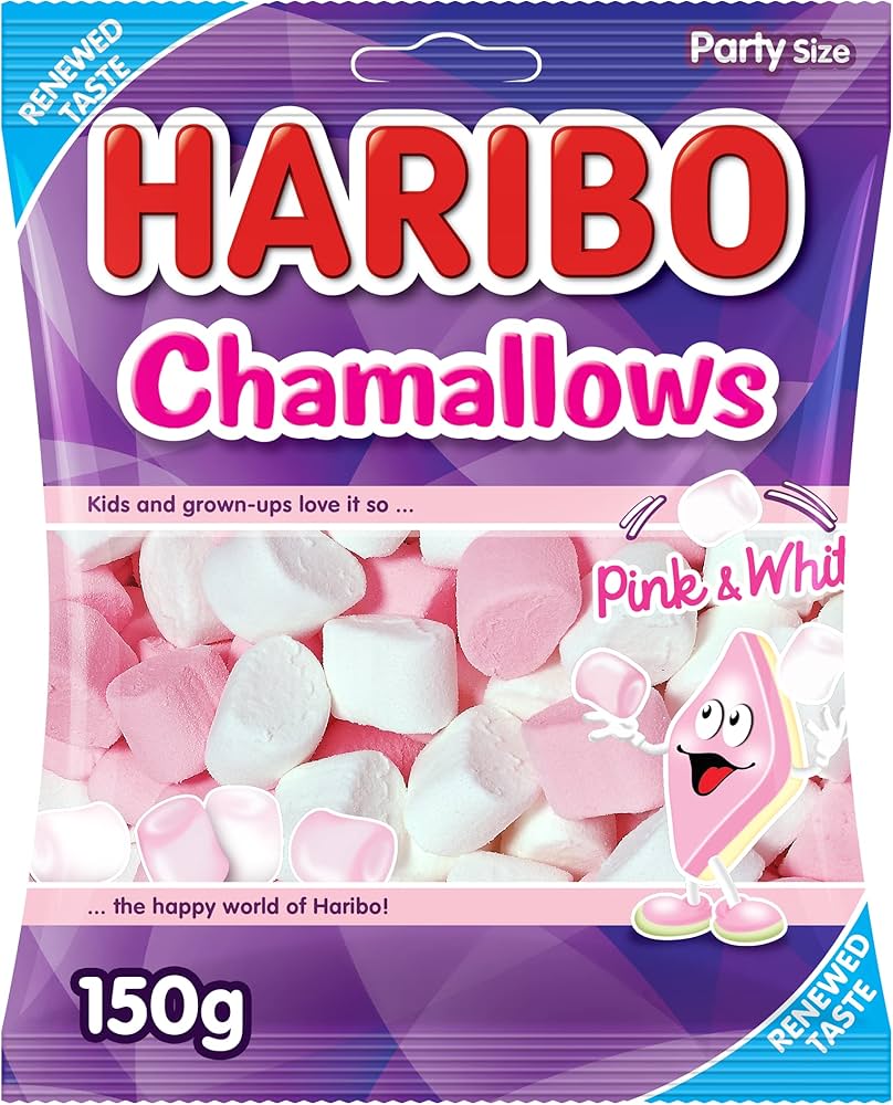 Haribo Chamallows Pink&white 150gm