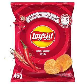 LAYS CHILLI CHIPS 21gm