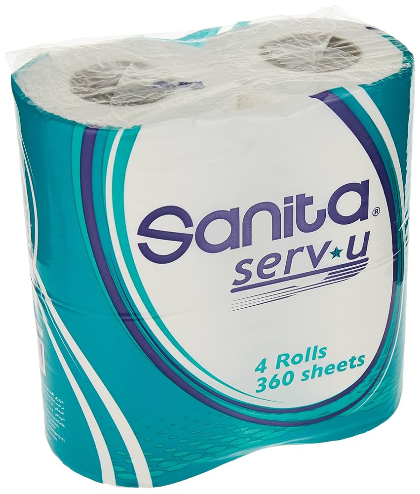 SANITA SERV.U 4*360 SHEETS TOILET TISSUE