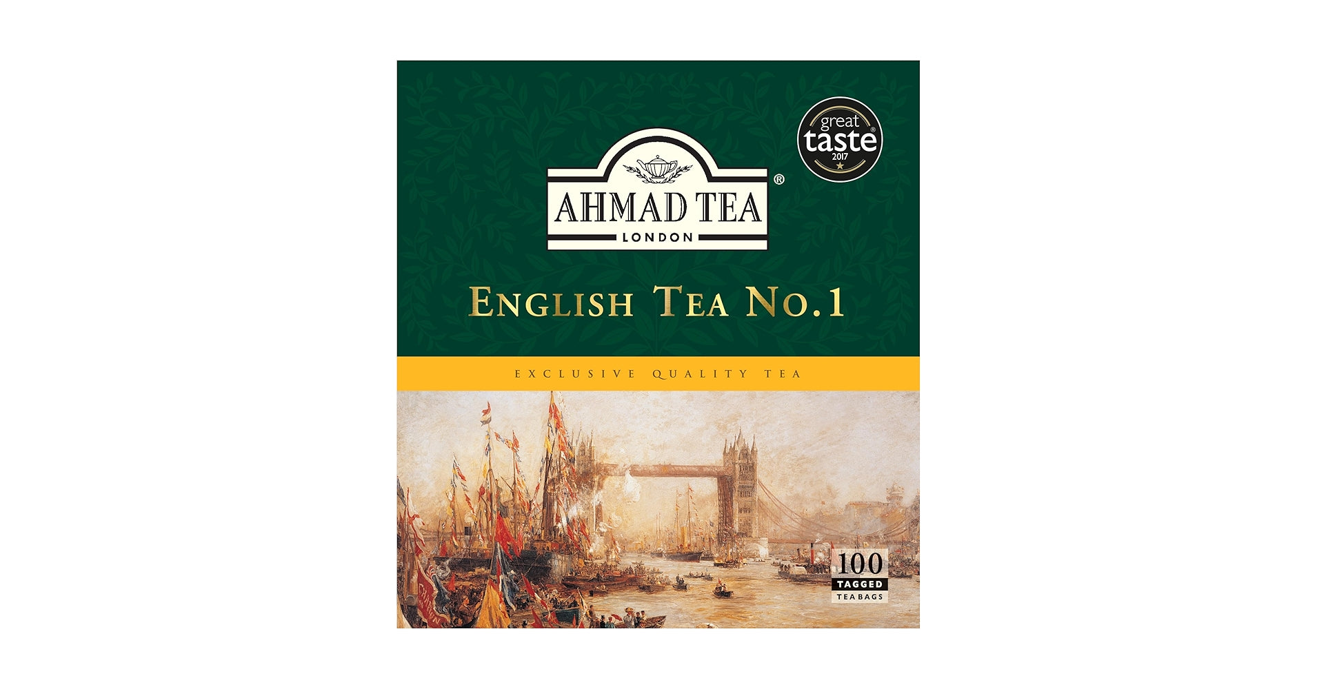 Ahmad Tea English Tea Bags No.1 100PER PACK