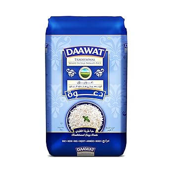Daawat Traditional White Basmati Rice 1kg