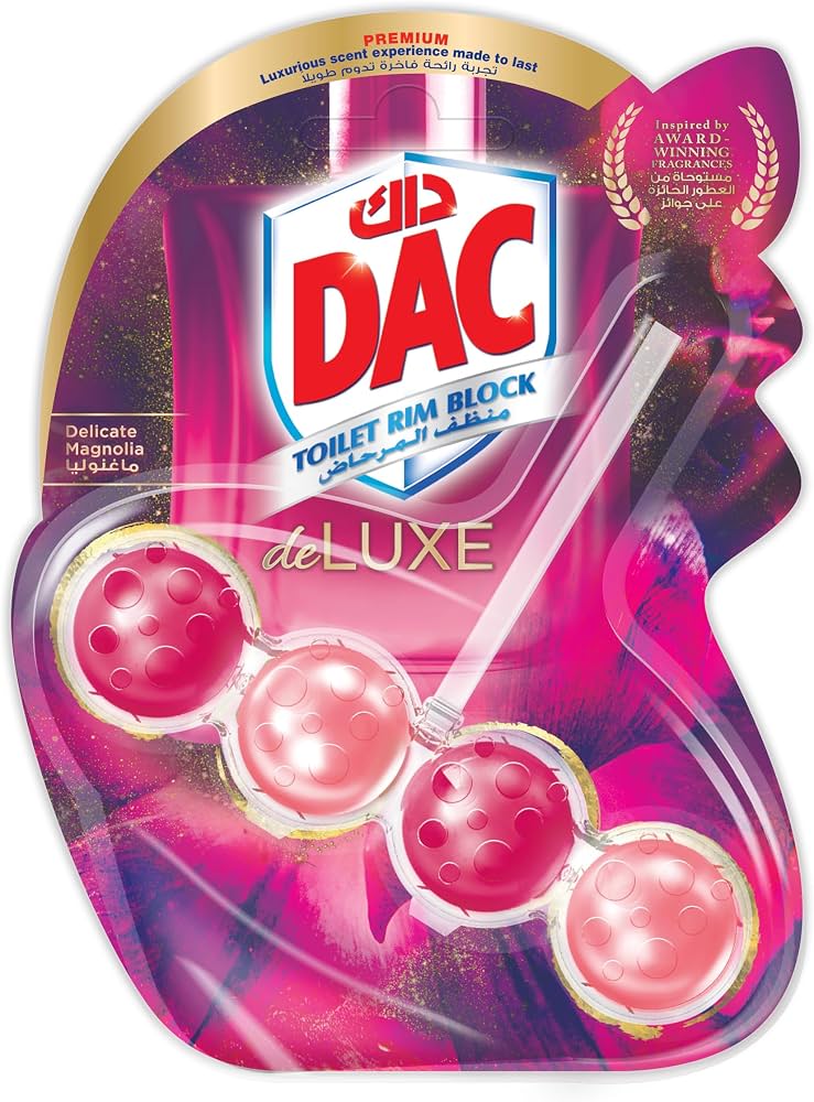 Dac Toilet Rim Block Magic Moonflower Scent 50gm