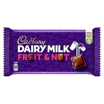 DAIRY MILK FRUIT & NUT 230G