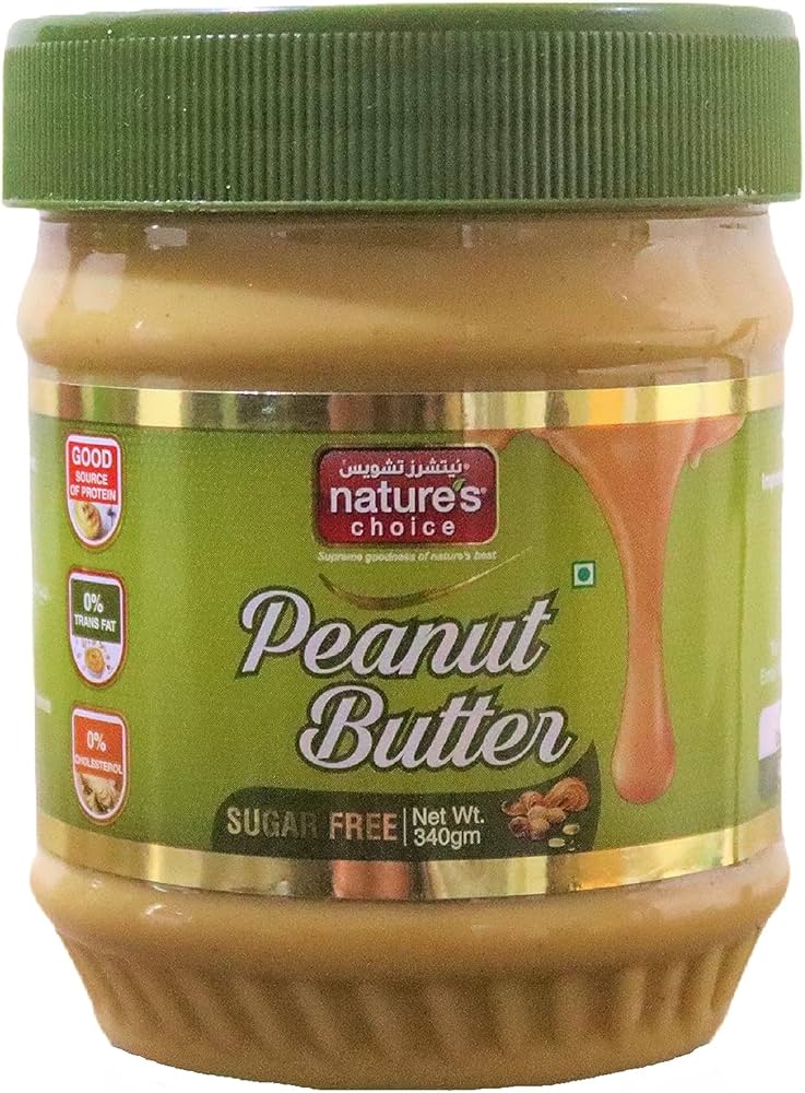 Nature Choice Peanut Butter Sugar Free 340gm