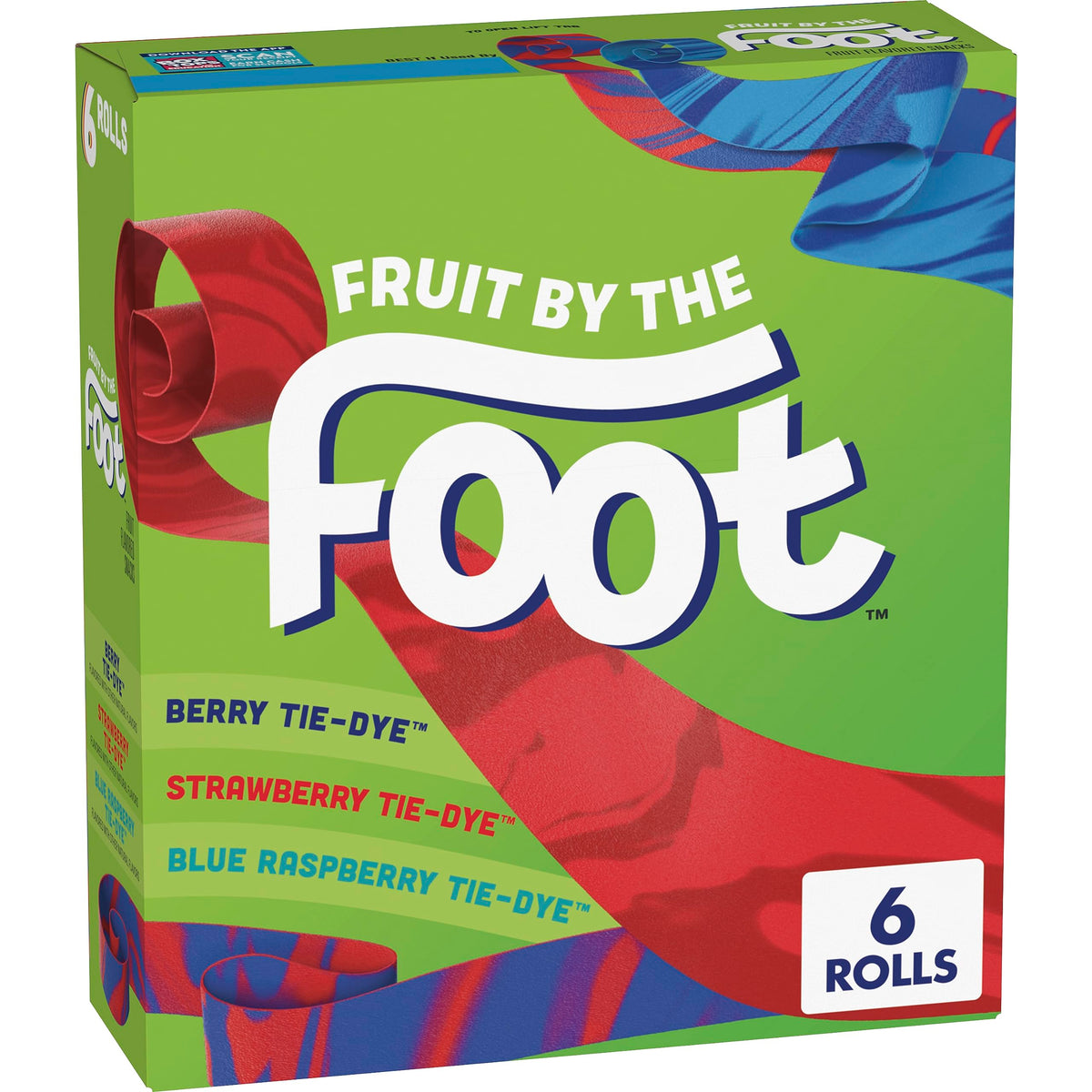 FRUIT BY THE FOOT FRUIT FLAVORED SNACKS 4.5 OZ 128GM