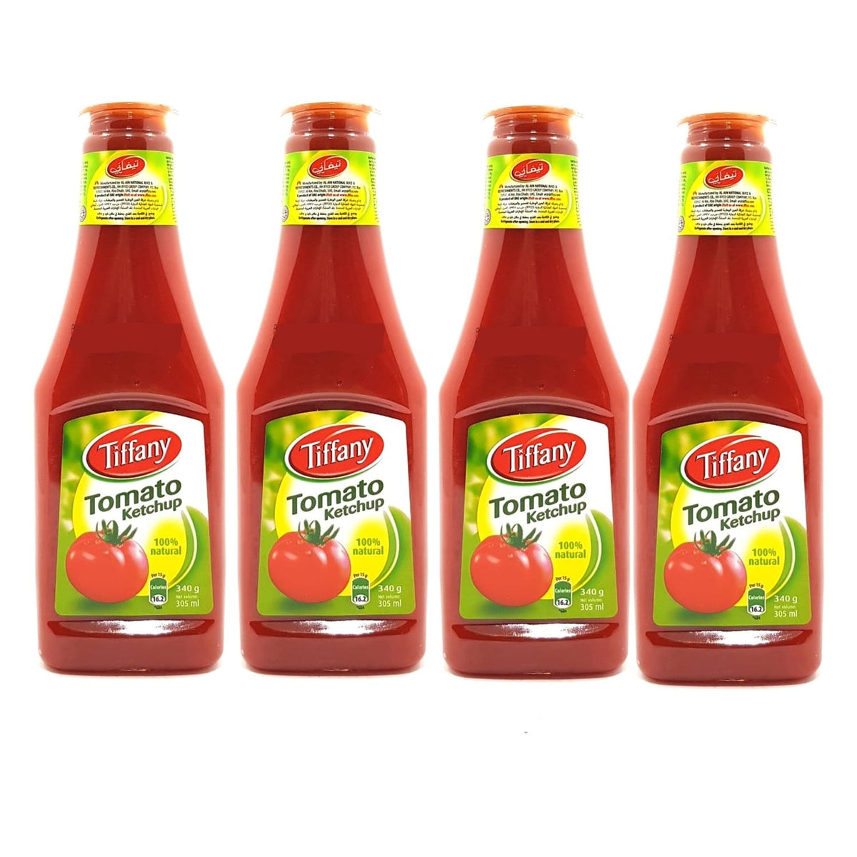 TIFFANY TOMATO KETCHUP 340MLX4PC OTR